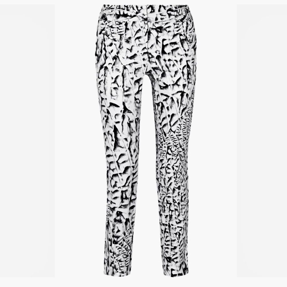 🔆NEW🔆 Helmut Lang printed low rise crop pants